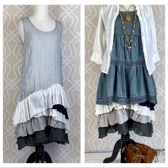 Lagenlook Perfection Linen Layering Dress - Picture 8 of 8